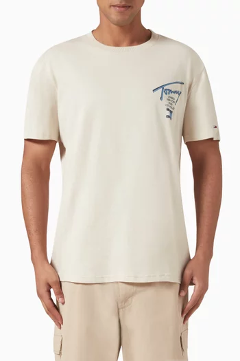 Logo T-shirt in Cotton