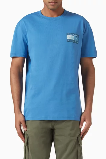 Signature Back Logo T-shirt in Cotton
