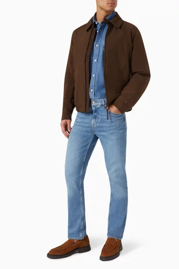 Straight-leg Jeans in Denim