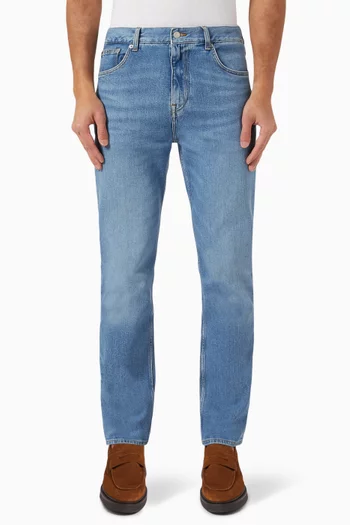 Straight-leg Jeans in Denim