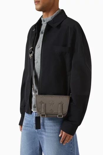 Aren Messenger Bag in Monogram Leather