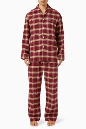 Kelburn 48 Pyjama Set in Brushed Cotton Flannel