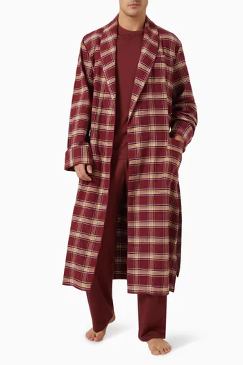 Kelburn 48 Robe in Brushed Cotton
