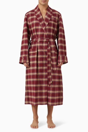 Kelburn 48 Robe in Brushed Cotton