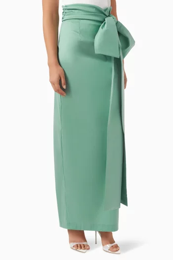 Bernard Maxi Skirt in Taffeta