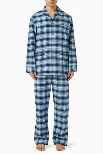 Kelburn 43 Pyjama Set in Brushed Cotton Flannel