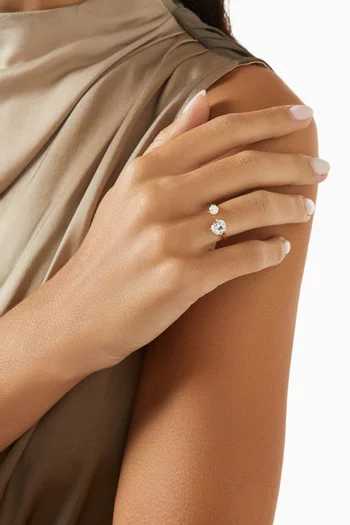 Monarch Ring in 14kt Gold-plated Brass