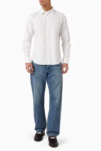 Tomlin Shirt in Stretch Cotton