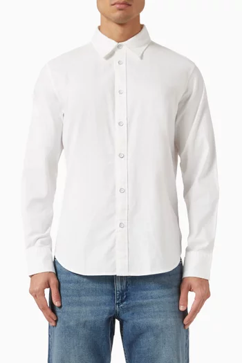 Tomlin Shirt in Stretch Cotton