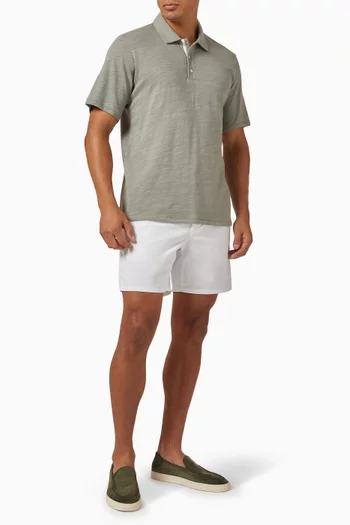 Classic Flame Polo T-shirt in Cotton