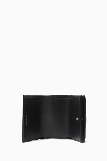 Mini Crush Wallet in Quilted Calfskin