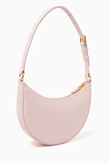 Mini VLOGO Signature Shoulder Bag in Grainy Calfskin