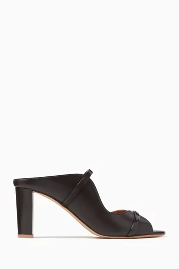 Norah 70 Mules in Nappa Leather