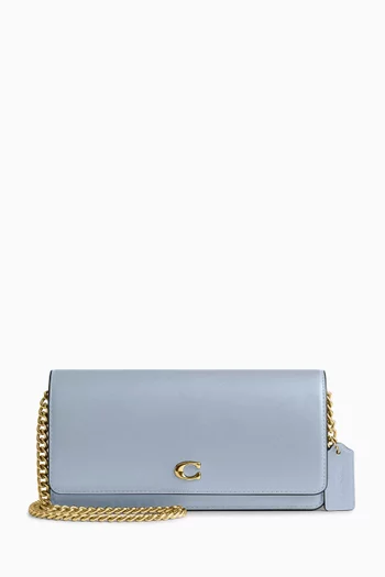 Essential Long Wallet in Calf Leather