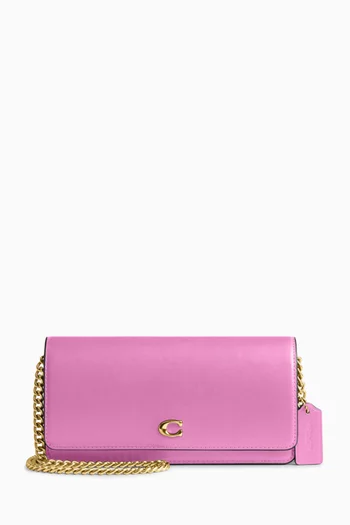 Essential Long Wallet in Calf Leather