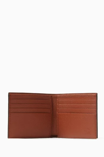 VLOGO Signature Wallet in Grained Calfskin