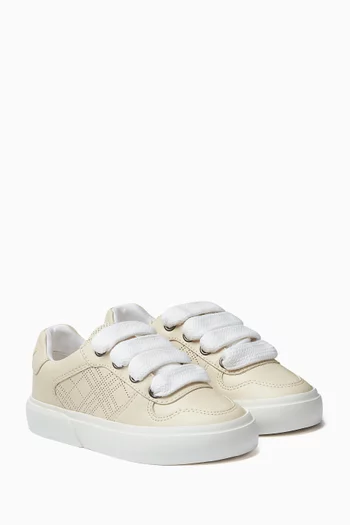 Noah Lace Sneakers in Leather