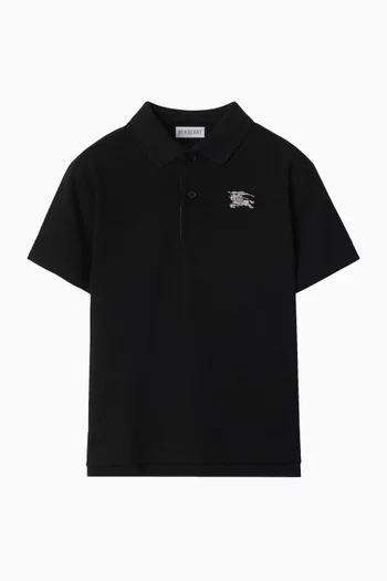 Polo Shirt in Cotton Pique