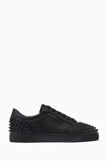 Low top black louboutins cheap