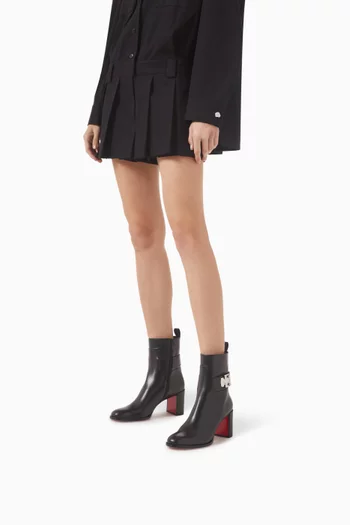 Booty Lock 70 Boots in Calf Leather