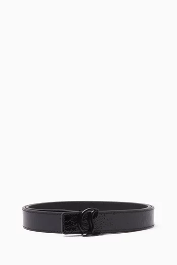 Loubi54 Belt in Patent Leather