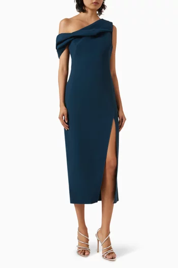 Ashford Asymmetric Maxi Dress