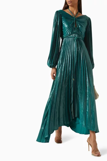Lanesfield Maxi Dress in Plissé