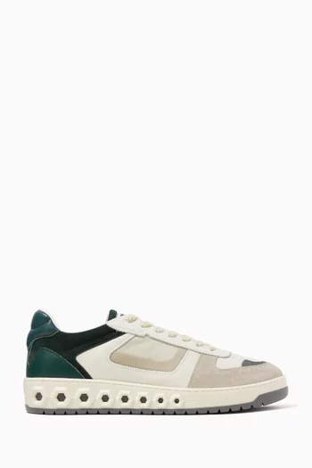 001 Sneakers in Leather & Suede