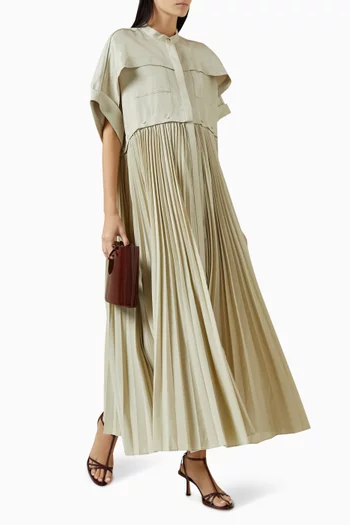Havering Convertible Maxi Dress in Viscose Blend