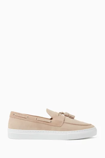 Monta Deck Loafers in Suede