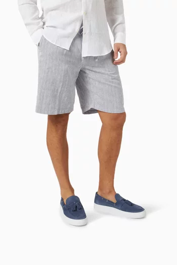 Monta Deck Loafers in Suede