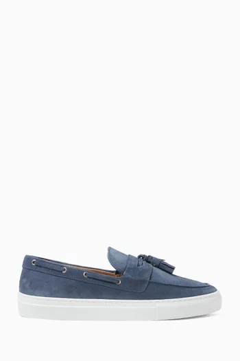 Monta Deck Loafers in Suede