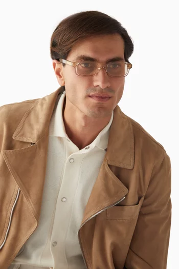 Hanky Rectangle Sunglasses in Acetate