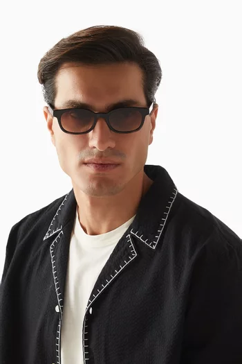 Le Bucheron D-frame Sunglasses in Acetate