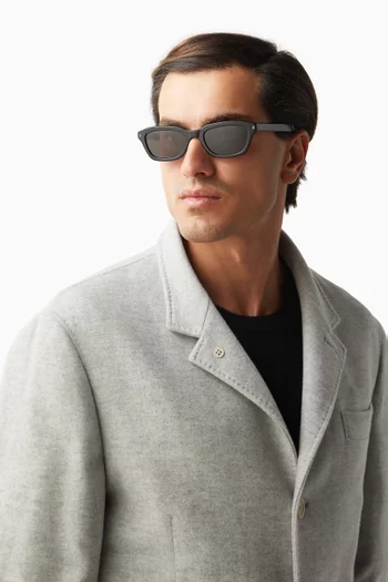 Clint D-frame Sunglasses in Acetate