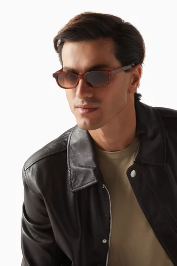 Le Bucheron D-frame Sunglasses in Acetate