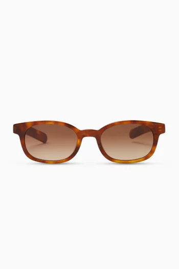 Le Bucheron D-frame Sunglasses in Acetate