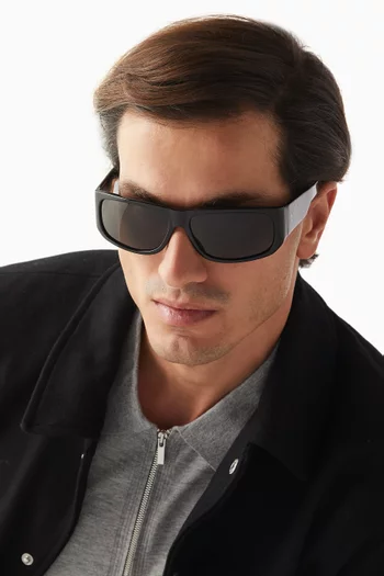 April Rectangle Sunglasses in Acetate