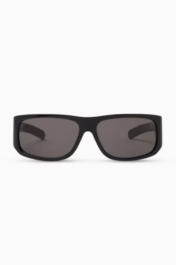 April Rectangle Sunglasses in Acetate