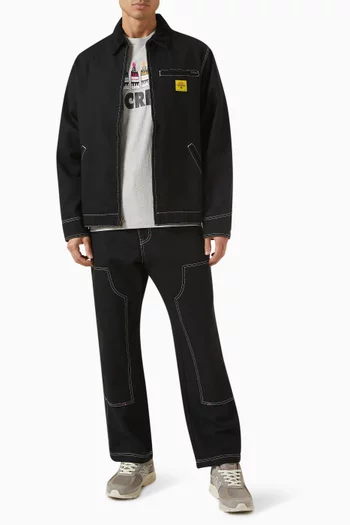 بنطال كاربنتر قنب قطني