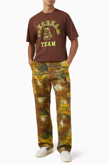 Running Dog Camo Cargo Pants
