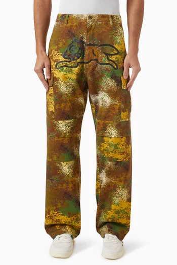 Running Dog Camo Cargo Pants