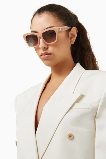 Square Sunglasses in Acetate