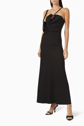 Concave Stone Maxi Dress