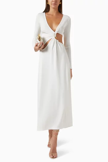 Cavern Stone Cut-out Gown