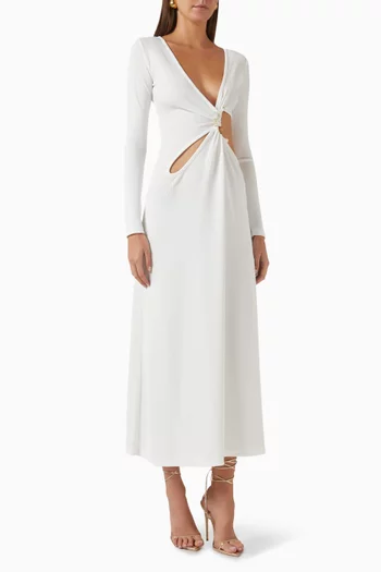Cavern Stone Cut-out Gown