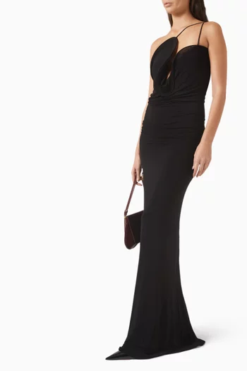 Waive Coil Maxi Dress