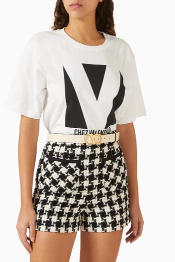 VLOGO Signature Belt in Calfskin