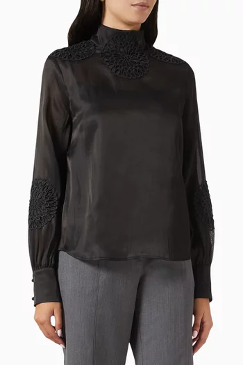 قميص لاريسا مطرز