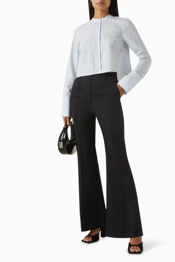 Alexi Classic Stripe Shirt in Cotton-blend